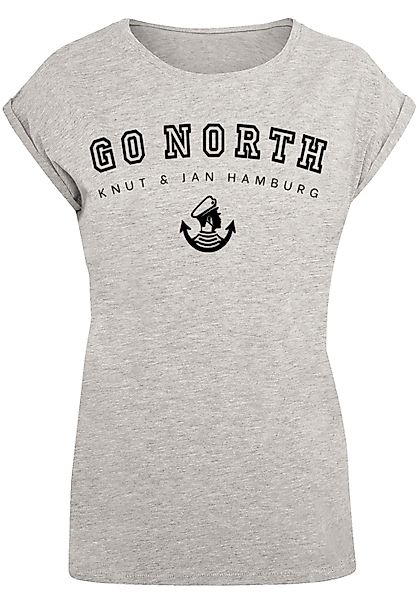 F4NT4STIC T-Shirt "PLUS SIZE Go North" Print günstig online kaufen