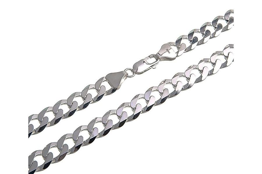 Silberkettenstore Silberkette Panzerkette 10mm - 925 Silber, Länge wählbar günstig online kaufen