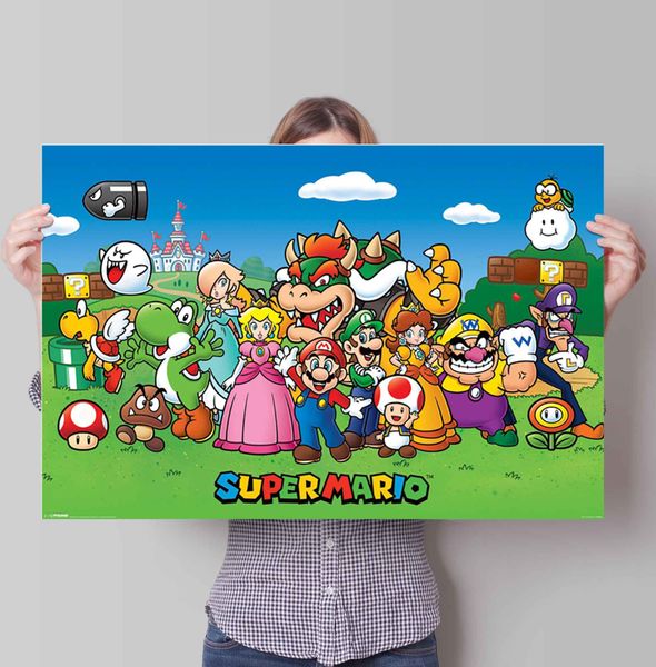 Reinders Poster "Poster Super Mario" Comic 1 Stk. tlg. günstig online kaufen