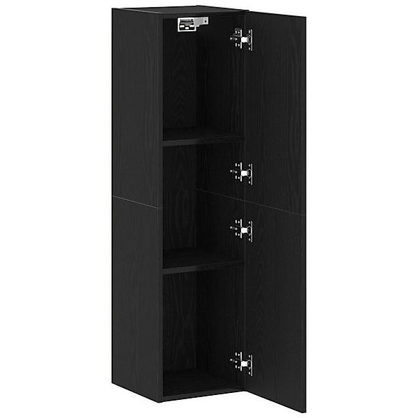 vidaXL TV-Schrank TV-Schrank Schwarz Eiche 30,5x30x110 cm Holzwerkstoff (1- günstig online kaufen