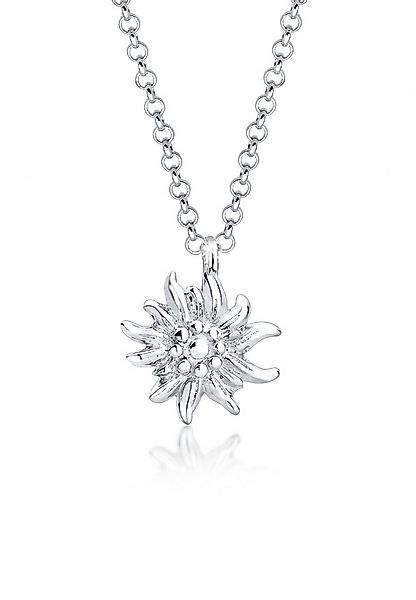 Elli Kette mit Anhänger Edelweiss Symbol Anhänger Tracht 925 Sterling Silbe günstig online kaufen