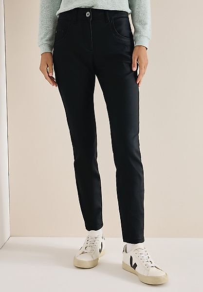 CECIL 5-Pocket-Hose Style Toronto im Leder-Look, günstig online kaufen