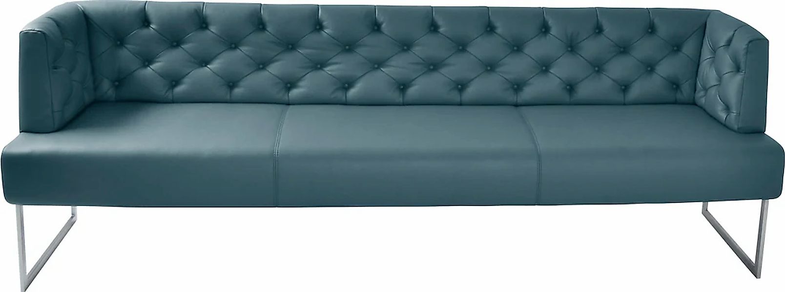 K+W Komfort & Wohnen Polsterbank »Creso« im modernen Chesterfield-Look, Füß günstig online kaufen