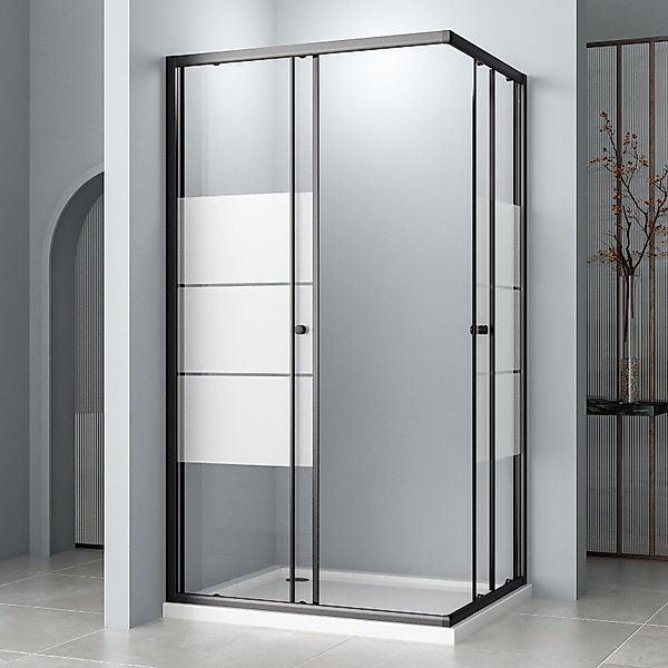 Hopibath Eckdusche Duschkabine 80x100 100x80 Eckeinstieg günstig online kaufen