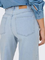 ONLY High-waist-Jeans "ONLMADISON BLUSH HW WIDE DNM CRO495 NOOS" 5-Pocket S günstig online kaufen
