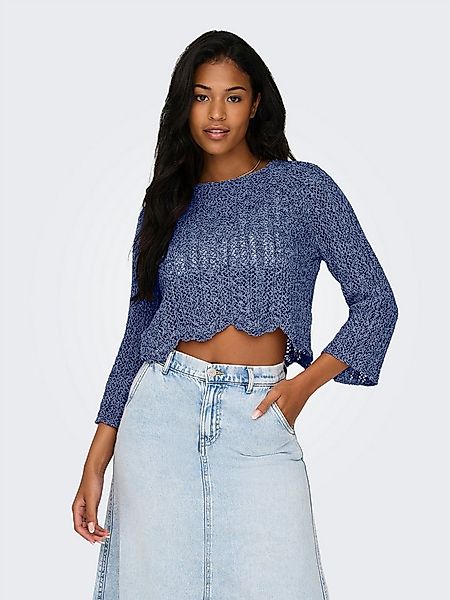 ONLY Rundhalspullover ONLNOLA LIFE 3/4 PULLOVER KNT NOOS günstig online kaufen