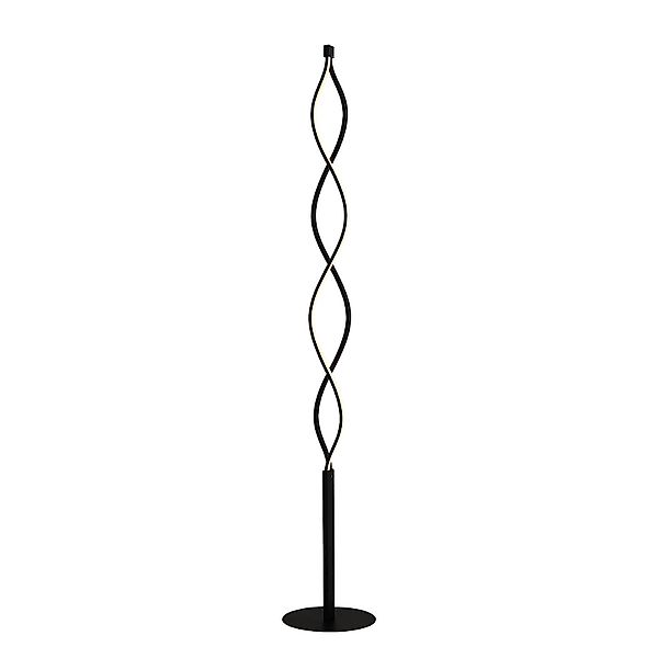 Lindby LED-Stehleuchte Welina, schwarz, 150 cm, dimmbar günstig online kaufen