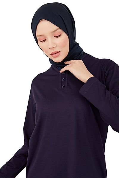 ARMİNE Longshirt Armine Top Damen, Premium Gekämmte Baumwolle, Schmucklos L günstig online kaufen