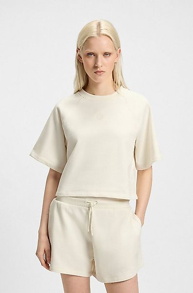 HUGO Blue T-Shirt Dorlina mit Logostickerei günstig online kaufen