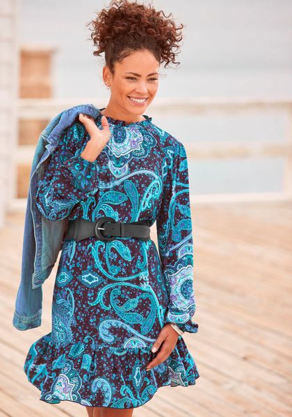 LASCANA Taillengürtel Stretchgürtel Shaping-Effekt, große Schließe, günstig online kaufen