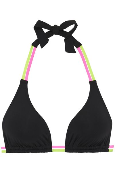 Buffalo Triangel-Bikini-Top "Pop" Mit kontrastfarbigen Doppelträgern günstig online kaufen