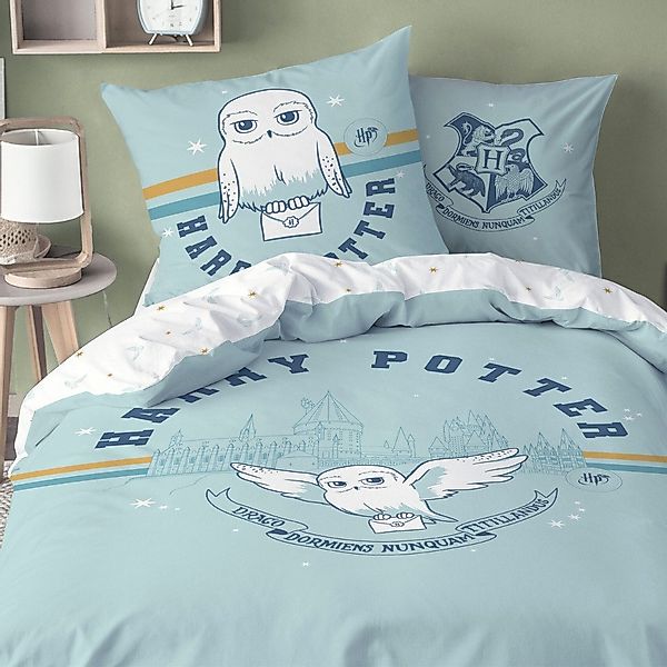 MTOnlinehandel Bettwäsche Harry Potter Schloss Eule günstig online kaufen