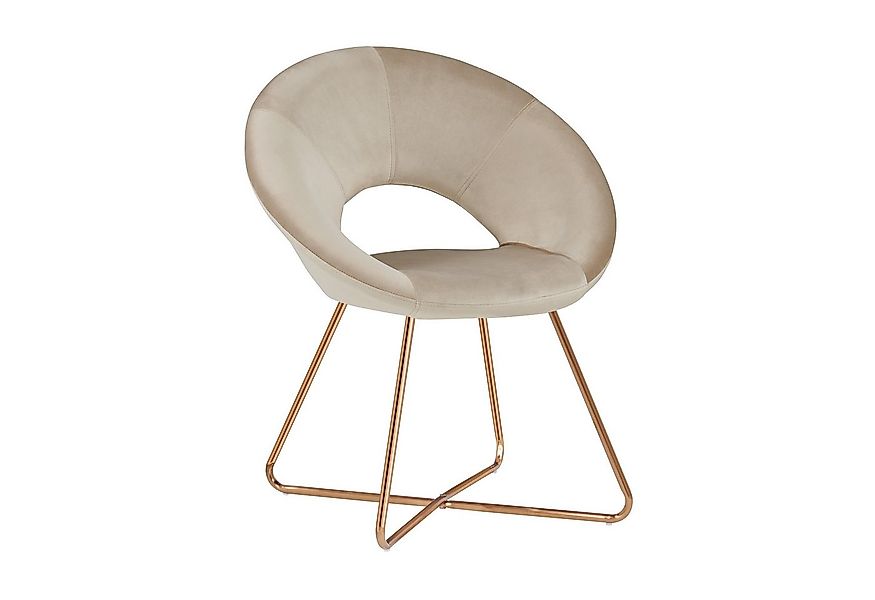 Duhome Loungesessel (439D), Esszimmerstuhl Wohnzimmerstuhl, Samt Polsterstu günstig online kaufen