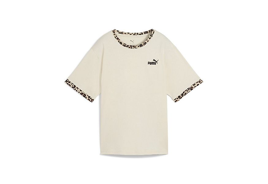 PUMA T-Shirt Essentials Animal-Print Relaxed T-Shirt Damen günstig online kaufen