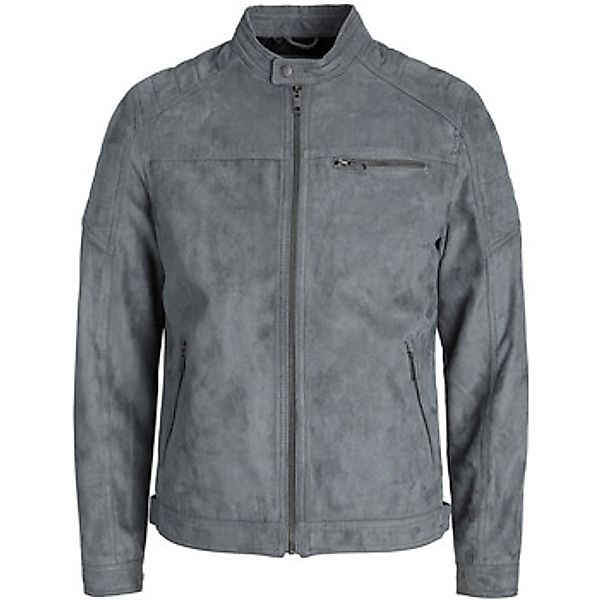 Jack & Jones  Jacken Jacke Rocky Langarmjacke in Lederoptik günstig online kaufen