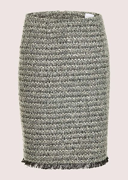 MADELEINE Bleistiftrock "Bouclé-Rock Eleganter Bleistiftrock mit Pariser Fl günstig online kaufen