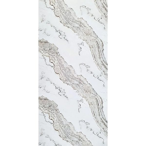 Aluverbund24 PVC Wandpaneele Duschrückwand Küchenrückwand Picasso in Marmor günstig online kaufen