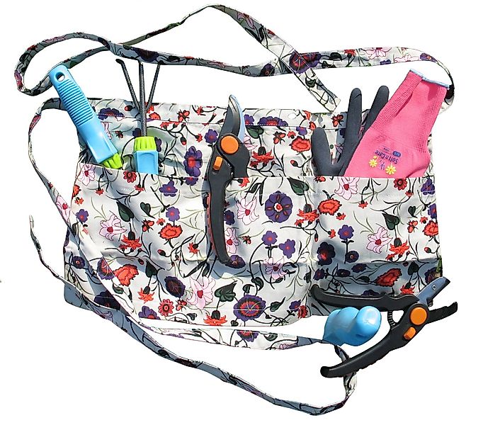 GUT-Produkte Umhängeschürze Gartenschürze Passion mit Blumenprint günstig online kaufen