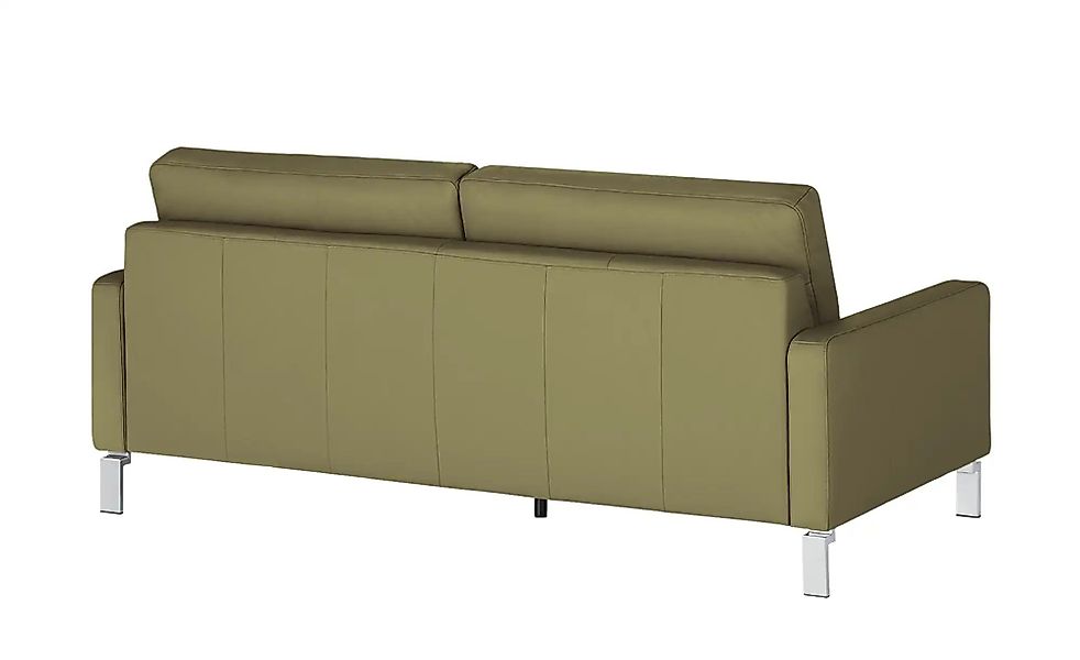 Max Schelling Ledersofa mit Winkelfüßen Maximum ¦ grün ¦ Maße (cm): B: 164 günstig online kaufen