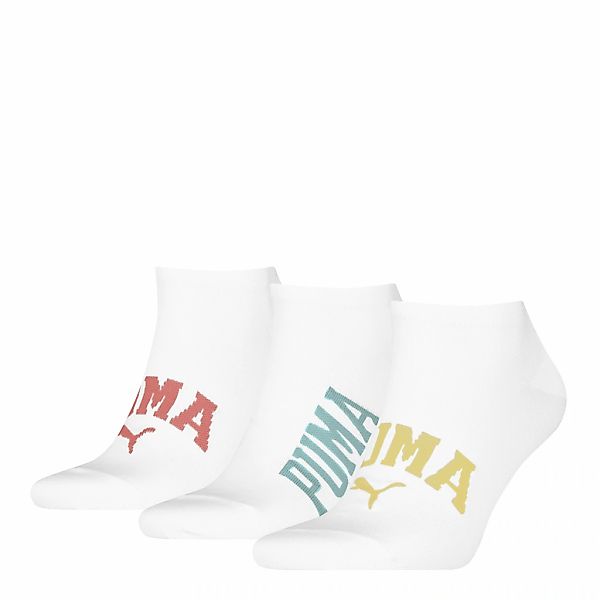 PUMA Sneakersocken 3er Pack, 3 Stk. tlg. mit verstärkter Ferse und Zehenber günstig online kaufen