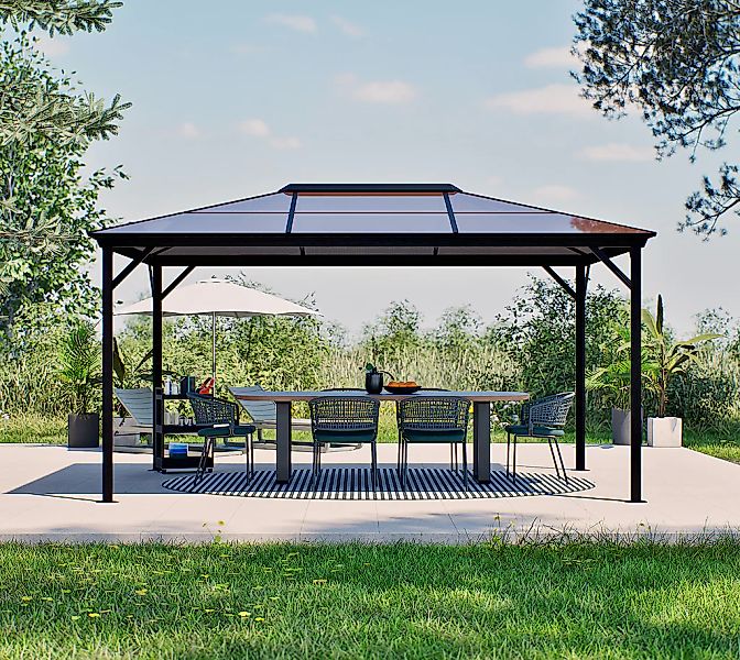 Sojag Pavillon "Verona 10x14" BxT: 423x299 cm, inkl. Moskitonetze günstig online kaufen