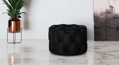 PLACES OF STYLE Hocker "FOLLINA" Polsterhocker mit klassischer Chesterfield günstig online kaufen