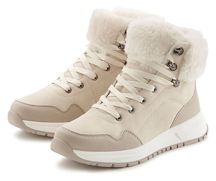 LASCANA High Top Sneaker, Schnürschuh, Boots, günstig online kaufen