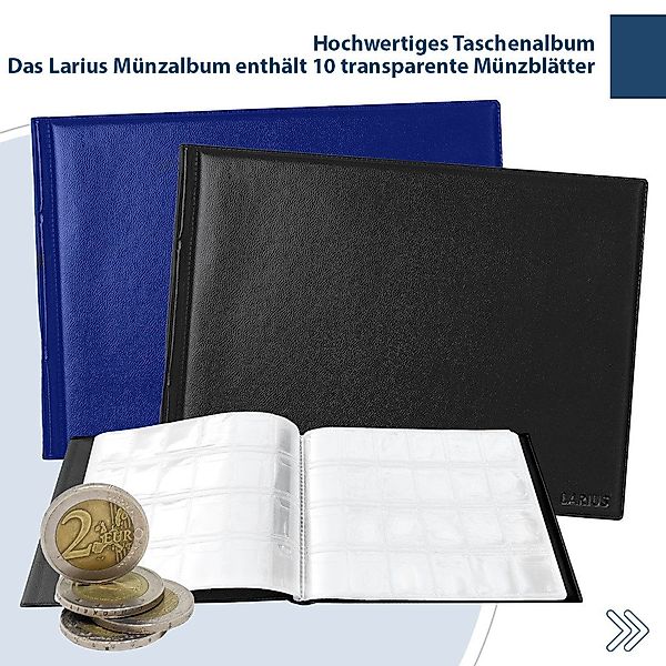 Larius Schmuckkasten Larius Münzenalbum für 240 günstig online kaufen