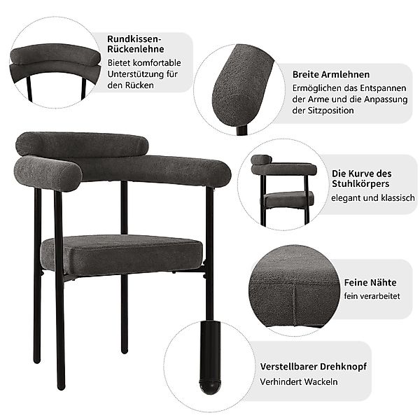 i@home Essgruppe moderner Küchentisch Set, MDF günstig online kaufen
