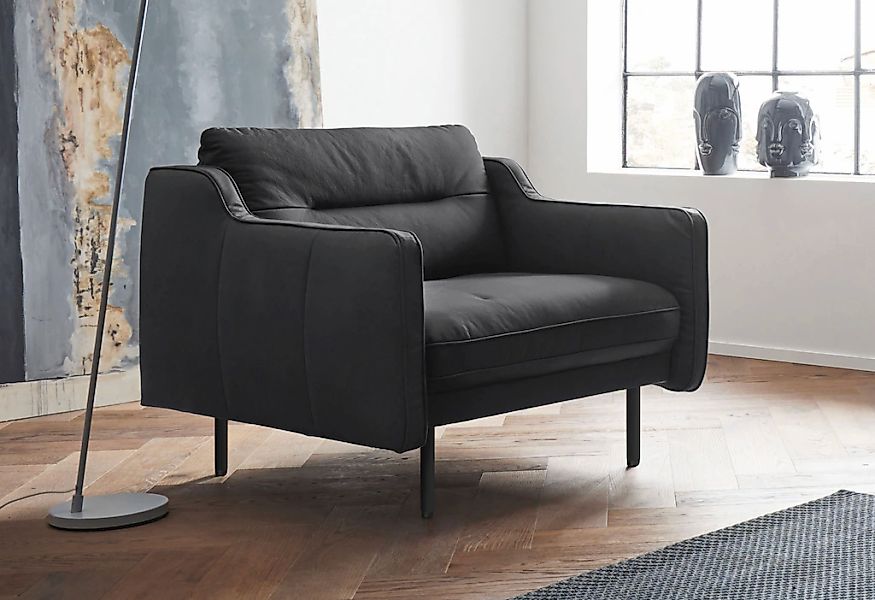 Home affaire Sessel "Nordfyn" edles Design in 3 Bezugsqualitäten, Design by günstig online kaufen