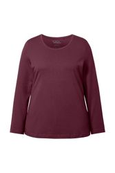 Ulla Popken T-Shirt Shirt Slim Rundhalsausschnitt günstig online kaufen