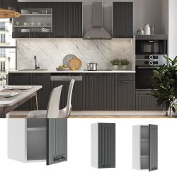 Vicco Hängeschrank Fame-Line, Anthrazit/Weiß, 30 cm günstig online kaufen