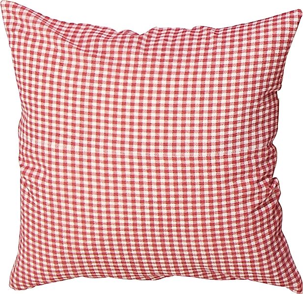 Erwin Müller Kissenbezug Kuschelkissenbezug, Karo günstig online kaufen