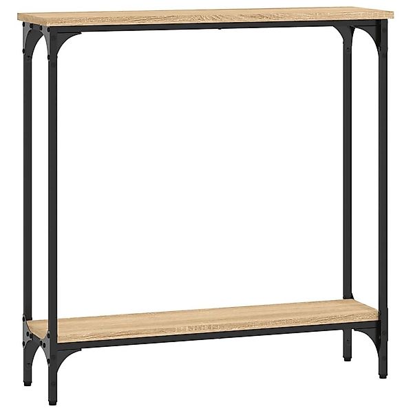 vidaXL Beistelltisch Konsolentisch Sonoma-Eiche 75x22,5x75 cm günstig online kaufen