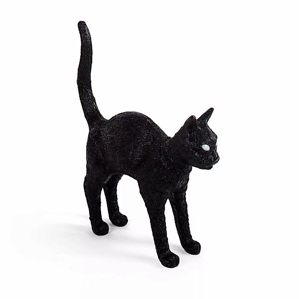 SELETTI Jobby the Cat LED-Deko-Tischlampe, schwarz günstig online kaufen