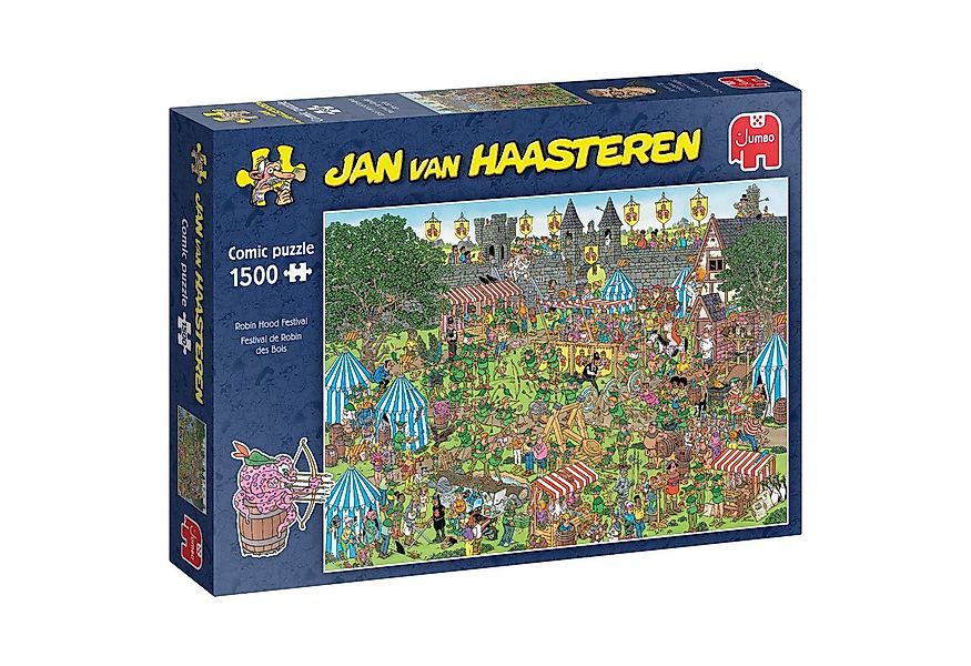 Jan van Haasteren Puzzle Jan van Haasteren, Robin Hood Festival, 1500 Teile günstig online kaufen
