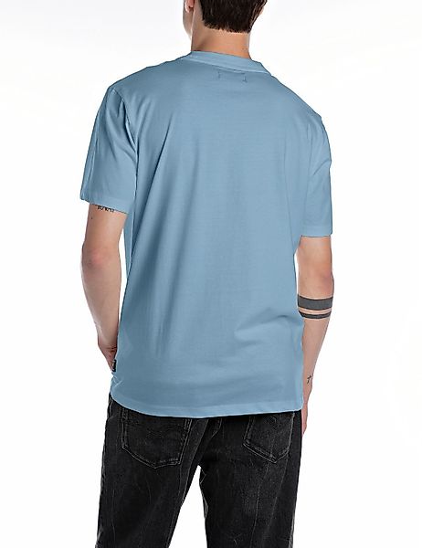 Replay T-Shirt mit Logostickerei auf der günstig online kaufen