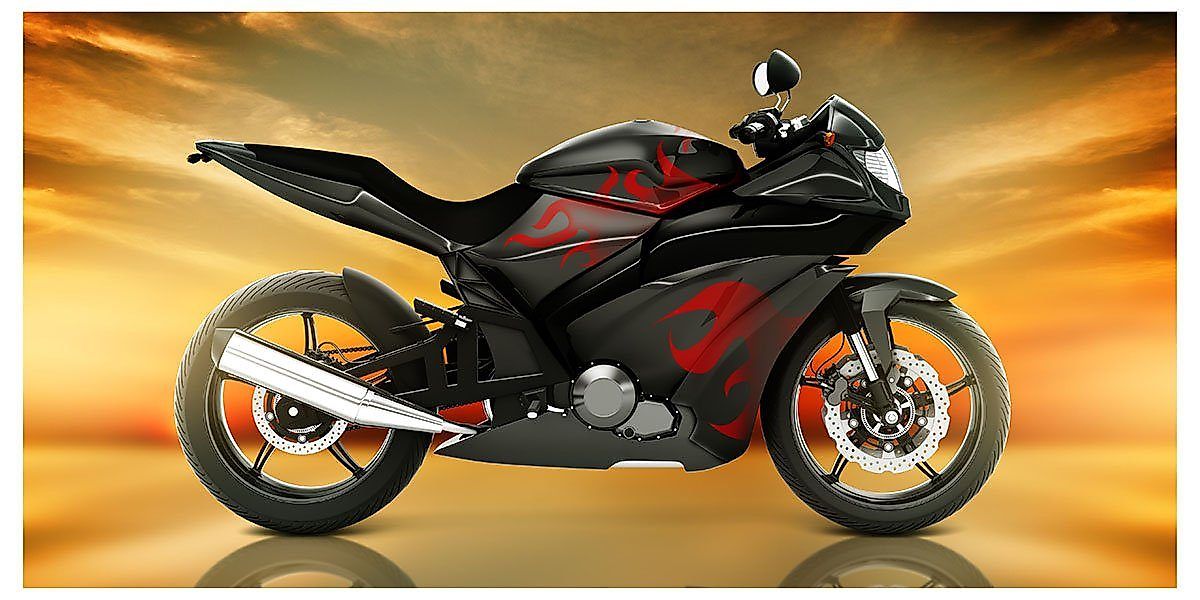 Jerry Fabrics Handtücher Motorrad, Frottee (1-St) günstig online kaufen