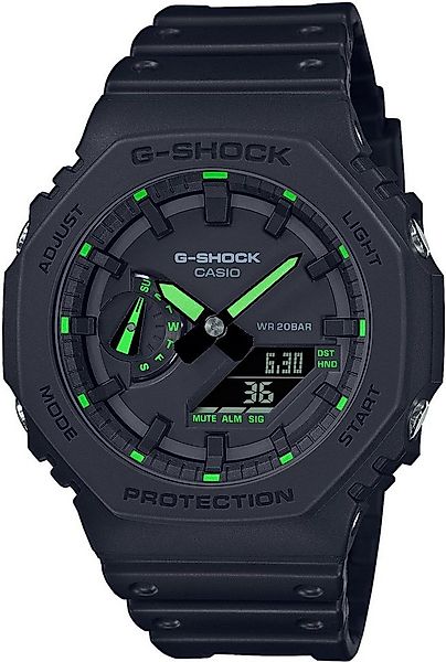 CASIO G-SHOCK Chronograph GA-2100-1A3ER, Quarzuhr, Armbanduhr,Herrenuhr,dig günstig online kaufen