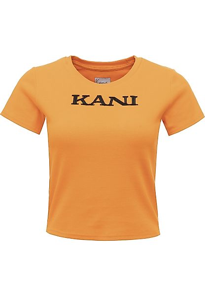 Karl Kani Kurzarmshirt "Karl Kani Damen KW221-024-1 Retro Rib Short Tee" 1 günstig online kaufen