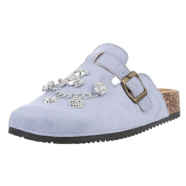 Ital-Design Damen Mules Freizeit Pantolette (88930445) günstig online kaufen