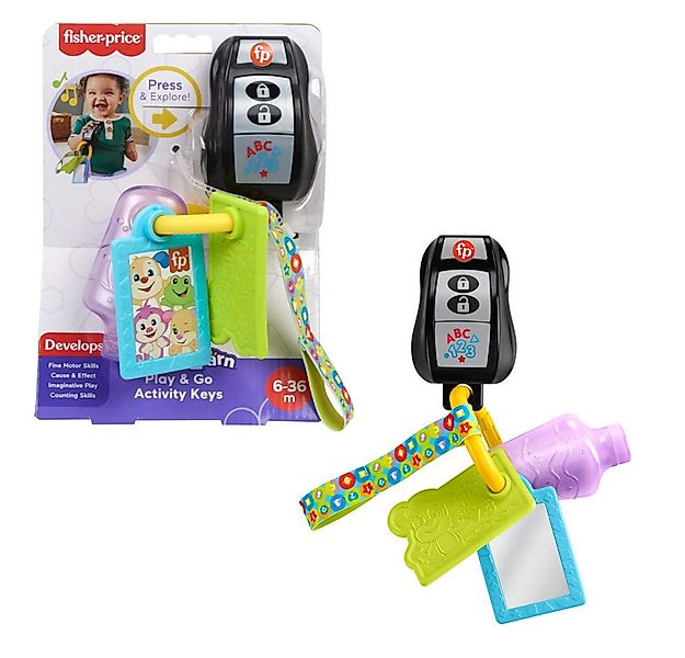 Mattel® Lernspielzeug Fisher-Price Lernspielzeug Activity Schlüssel günstig online kaufen