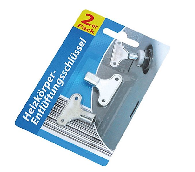 Global Partner Steckschlüssel Heizkörper-Entlüftungsschlüssel, 2er Pack günstig online kaufen