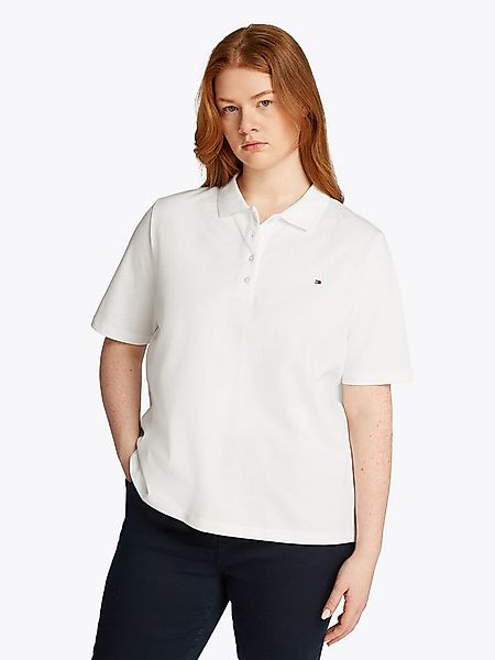 Tommy Hilfiger Curve Poloshirt CRV 1985 REG PIQUE POLO SS in großen Größen, günstig online kaufen