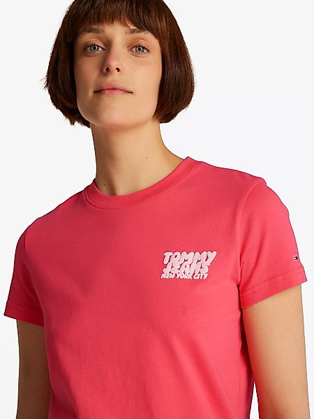 Tommy Jeans T-Shirt "TJW REG TJ BUBBLE TEE", mit Logodruck günstig online kaufen