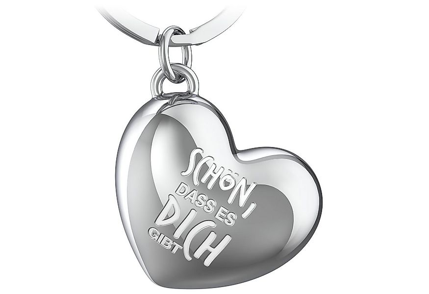 FABACH Schlüsselanhänger Herz mit Gravur - "Schön dass es dich gibt" - Freu günstig online kaufen