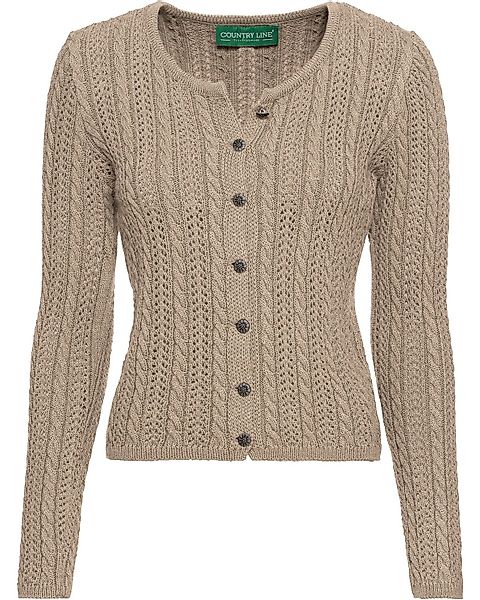 Country Line Strickjacke Zopfstrickjacke günstig online kaufen