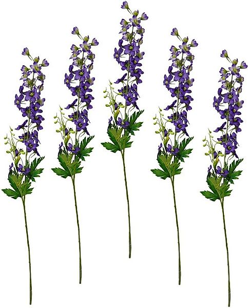 Kunstblume Delphinium, I.GE.A., Höhe 75 cm, 5er Set günstig online kaufen