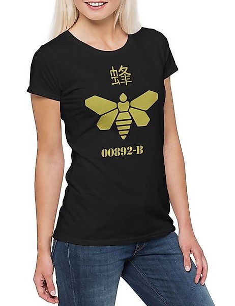 Urban Backwoods Print-Shirt Methylamine Logo Damen T-Shirt Breaking Heisenb günstig online kaufen