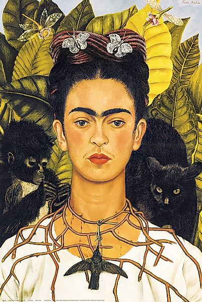 Close Up Poster Frida Kahlo Poster günstig online kaufen